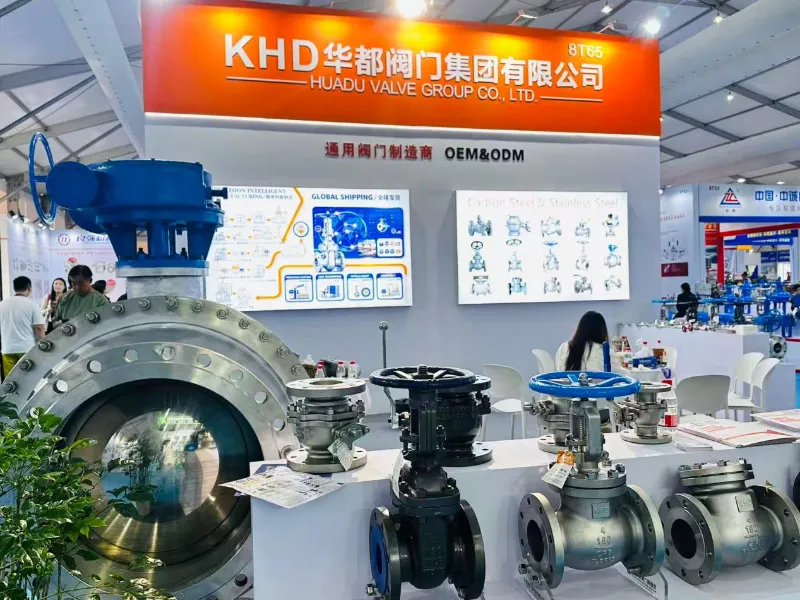 Zhejiang Int'l Valve Industry Chain Fair 2026 کامیابی کے ساتھ اختتام پذیر ہوا — بوتھ 8T65 پر Huadu Valve Group (KHD) کا دورہ کرنے کا شکریہ